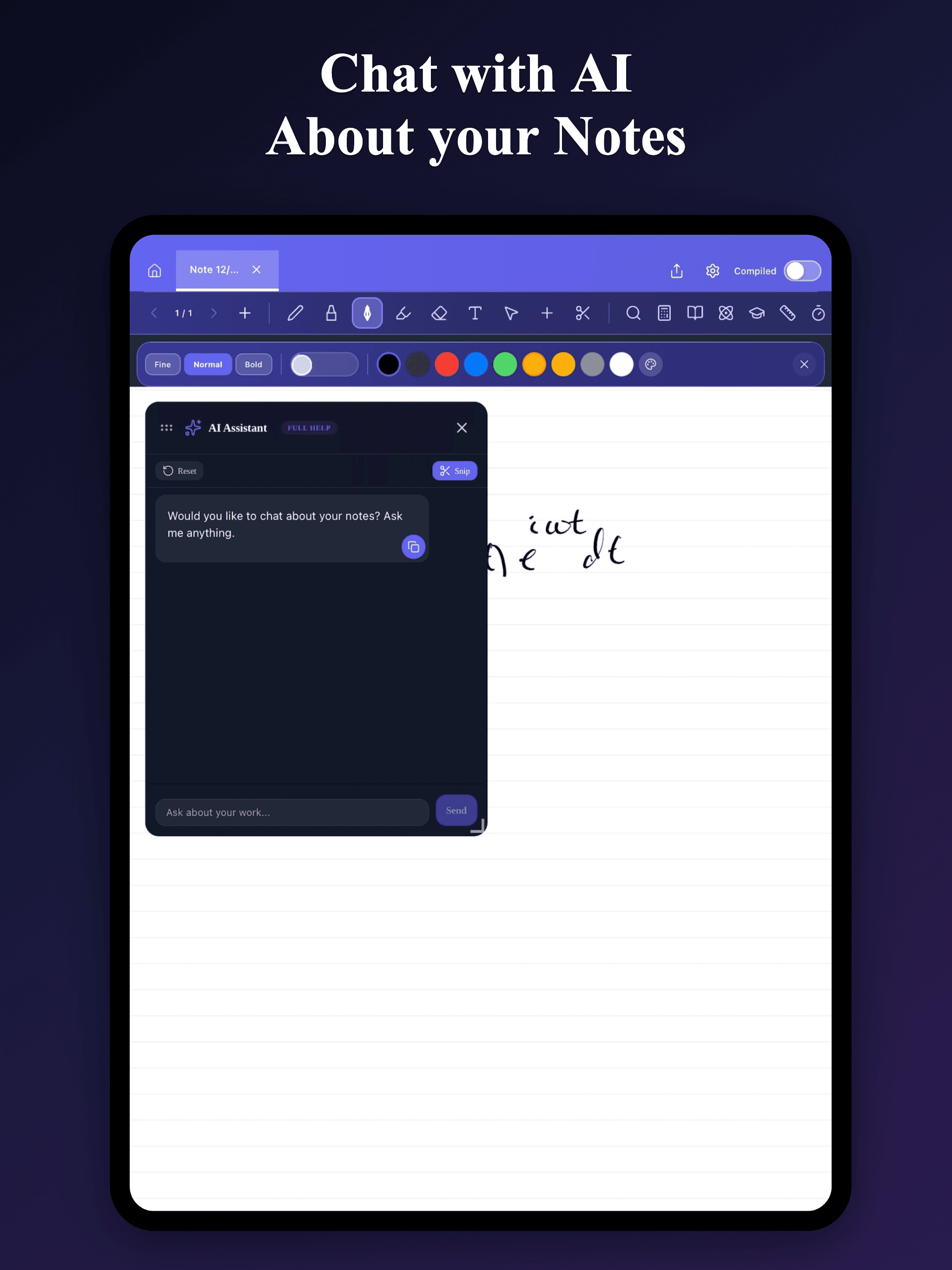 AI chat tutor